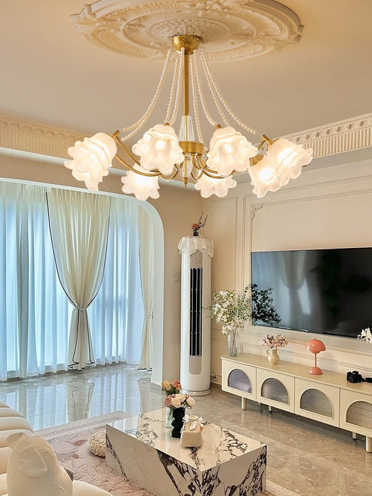 Rosemarie Bloom Chandelier-DWHOME