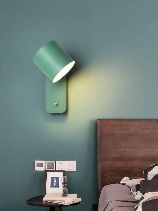 Rotatable Cylinder Plug-in Wall Lamp - DWHOME
