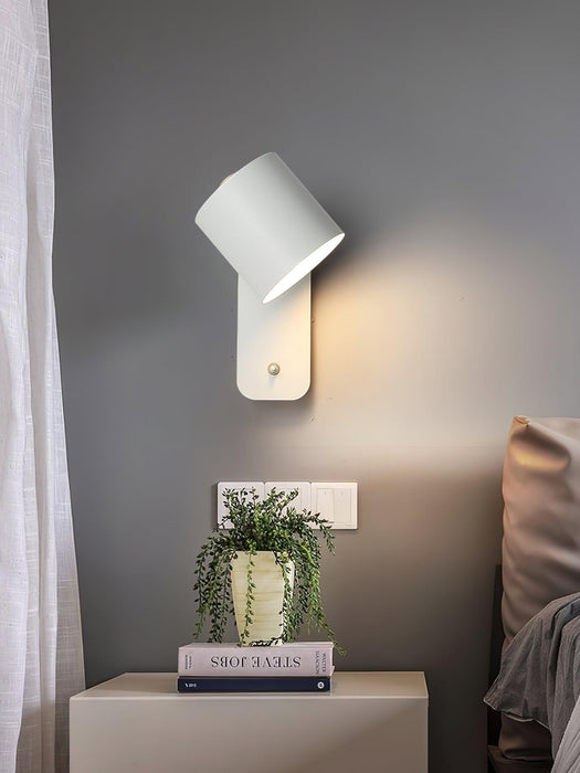 Rotatable Cylinder Plug-in Wall Lamp - DWHOME