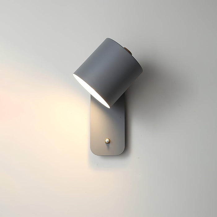 Rotatable Cylinder Plug-in Wall Lamp - DWHOME