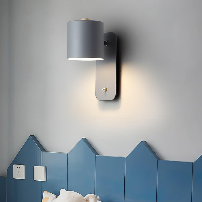 Rotatable Cylinder Plug-in Wall Lamp - DWHOME