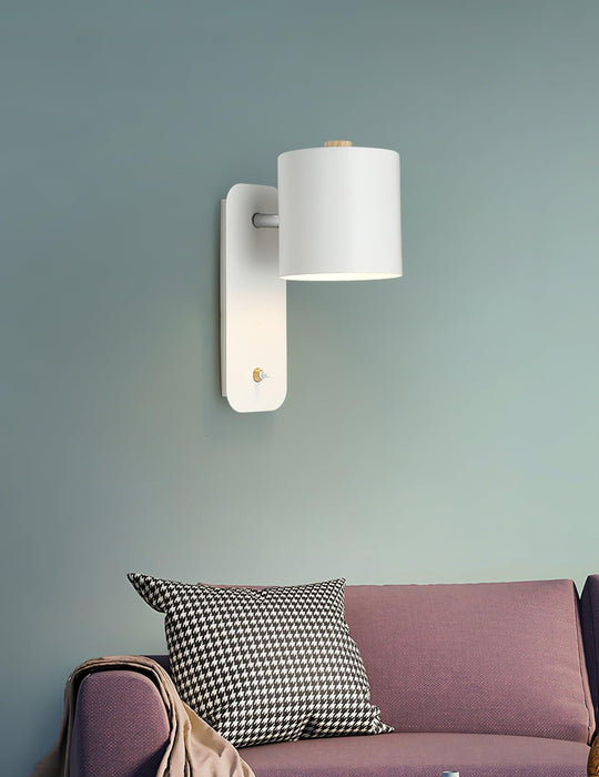 Rotatable Cylinder Plug-in Wall Lamp - DWHOME