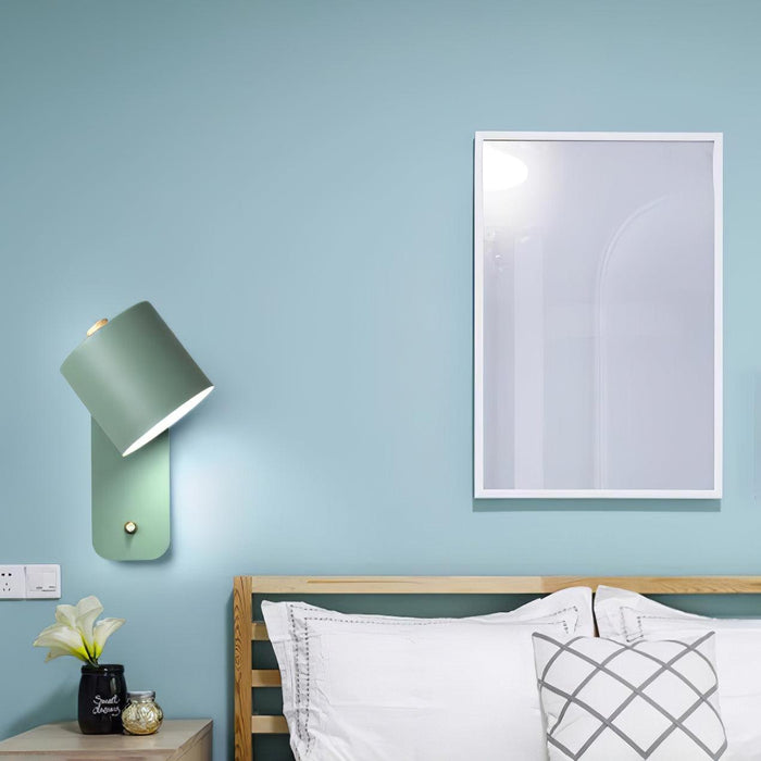 Rotatable Cylinder Plug-in Wall Lamp - DWHOME