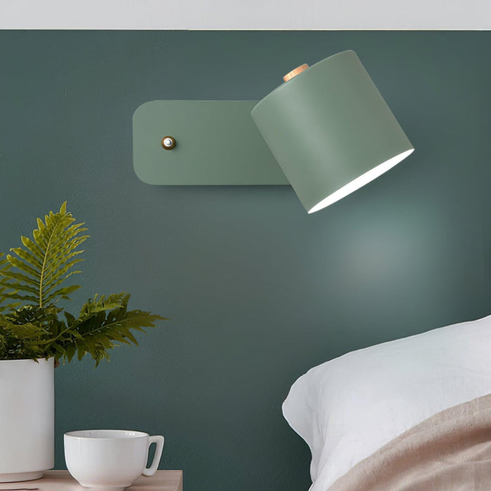 Rotatable Cylinder Plug-in Wall Lamp - DWHOME