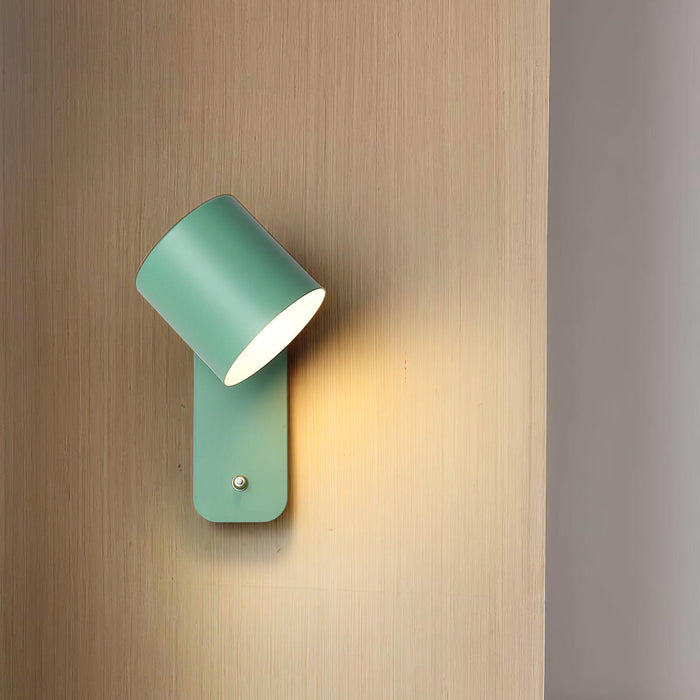 Rotatable Cylinder Plug-in Wall Lamp - DWHOME