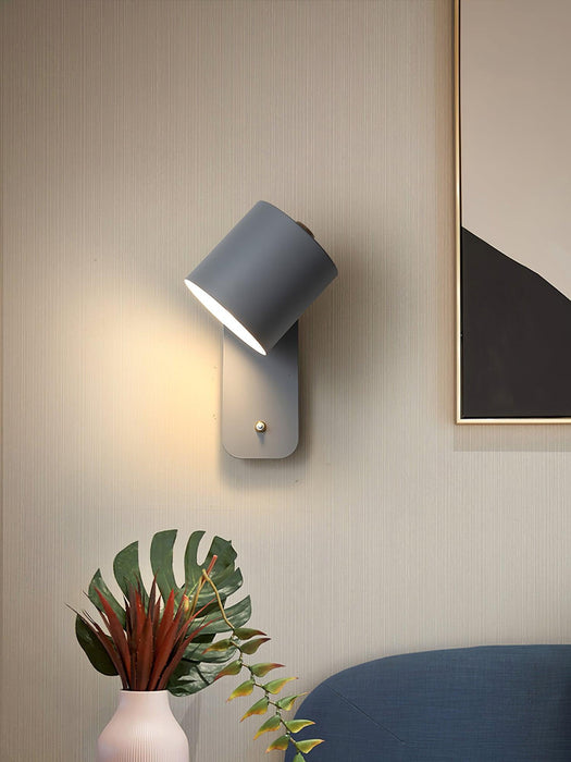 Rotatable Cylinder Plug-in Wall Lamp - DWHOME