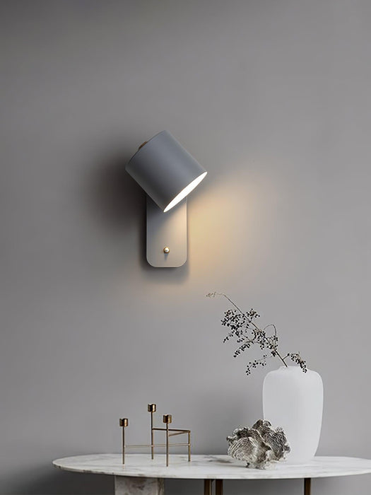 Rotatable Cylinder Plug-in Wall Lamp - DWHOME