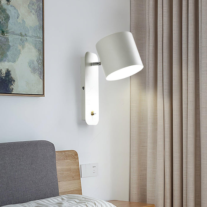 Rotatable Cylinder Plug-in Wall Lamp - DWHOME