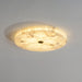 Round Alabaster Ceiling Lamp-DWHOME
