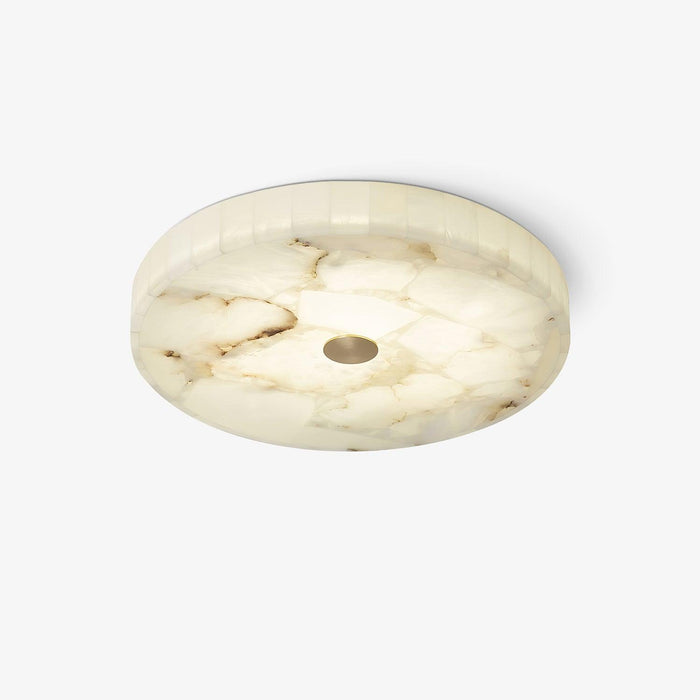 Round Alabaster Ceiling Lamp-DWHOME