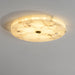 Round Alabaster Ceiling Lamp-DWHOME
