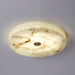 Round Alabaster Ceiling Lamp-DWHOME