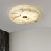 Round Alabaster Ceiling Lamp-DWHOME