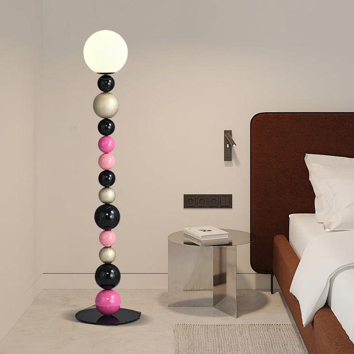 Round Balls Stacking Floor Lamp-DWHOME