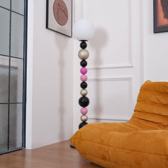 Round Balls Stacking Floor Lamp-DWHOME
