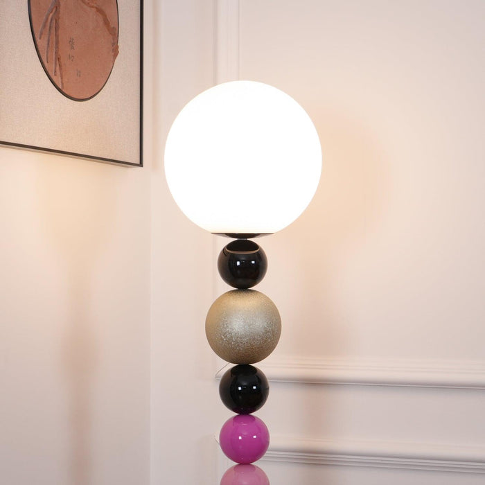 Round Balls Stacking Floor Lamp-DWHOME