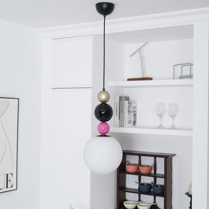 Round Balls Stacking Pendant Lamp-DWHOME