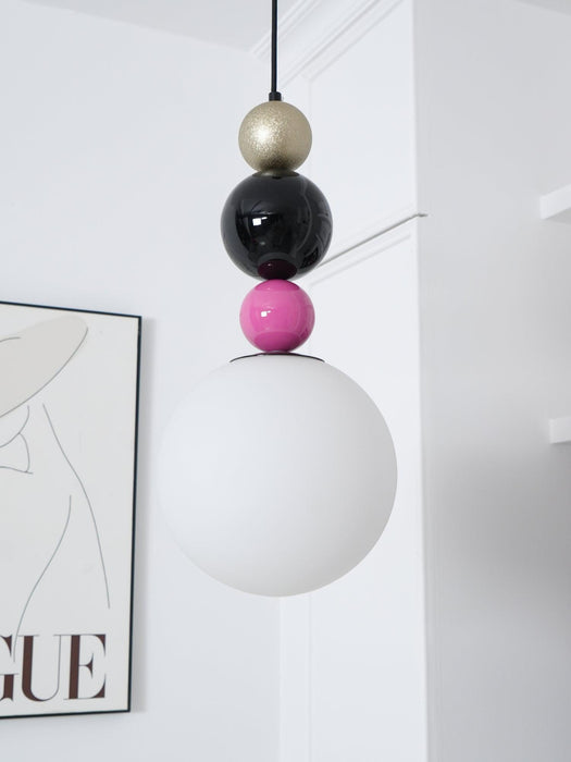 Round Balls Stacking Pendant Lamp-DWHOME