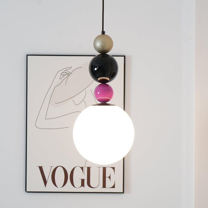 Round Balls Stacking Pendant Lamp-DWHOME