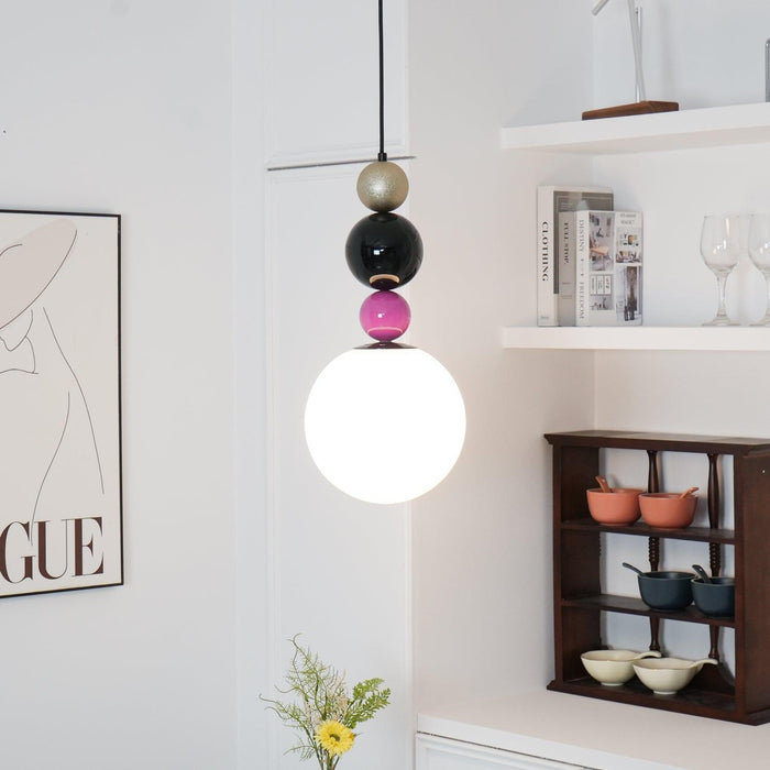 Round Balls Stacking Pendant Lamp-DWHOME