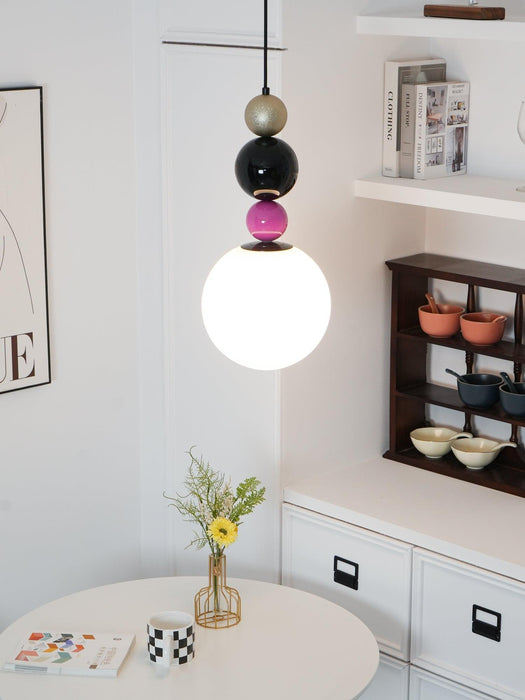 Round Balls Stacking Pendant Lamp-DWHOME