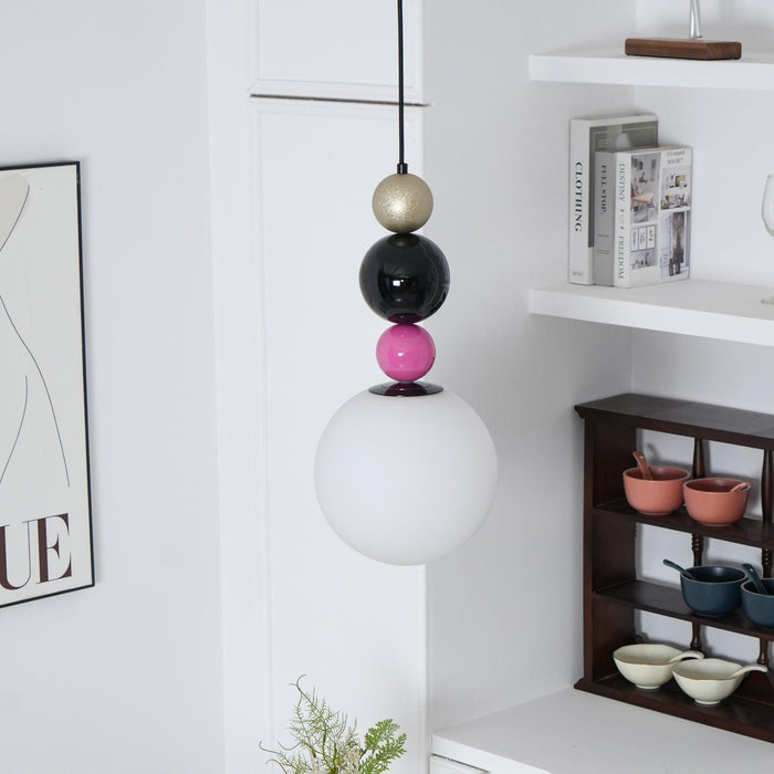 Round Balls Stacking Pendant Lamp-DWHOME
