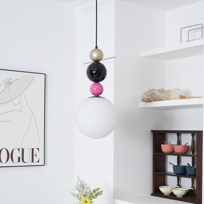 Round Balls Stacking Pendant Lamp-DWHOME