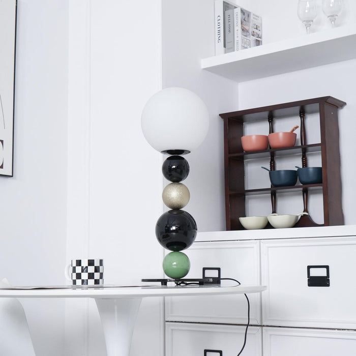 Round Balls Stacking Table Lamp - DWHOME