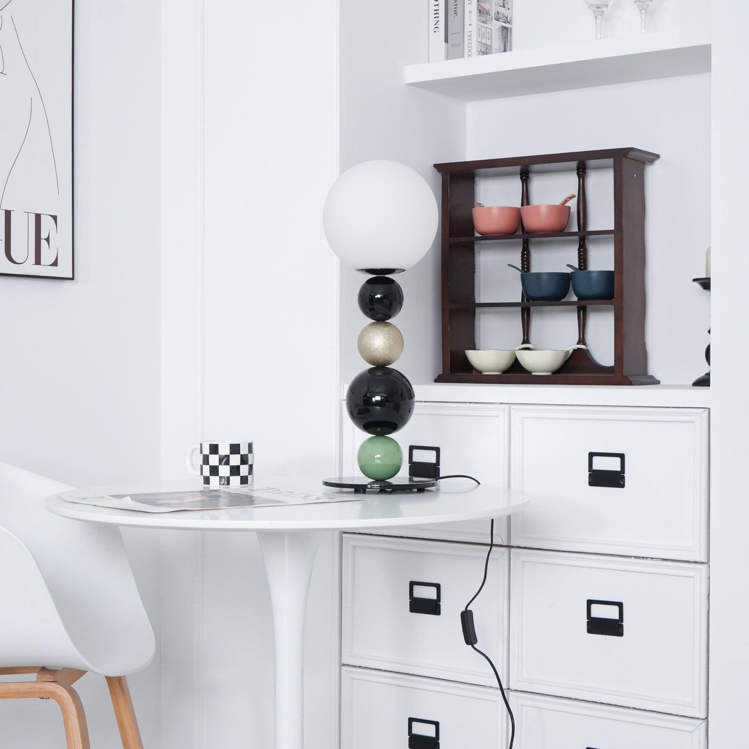 Round Balls Stacking Table Lamp | DWHOME