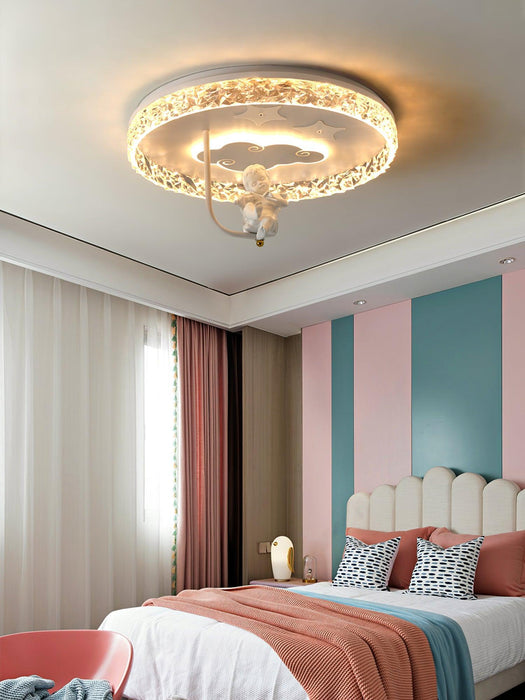 Round Carousel Children's Ceiling Lamp-DWHOME