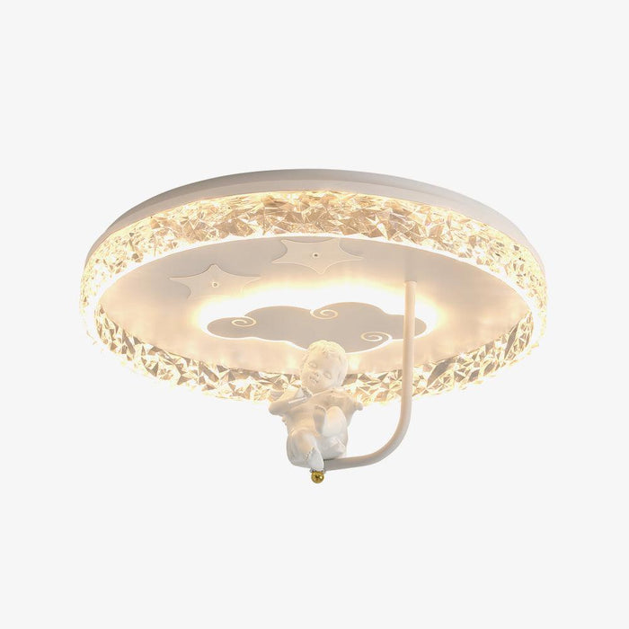 Round Carousel Children's Ceiling Lamp-DWHOME