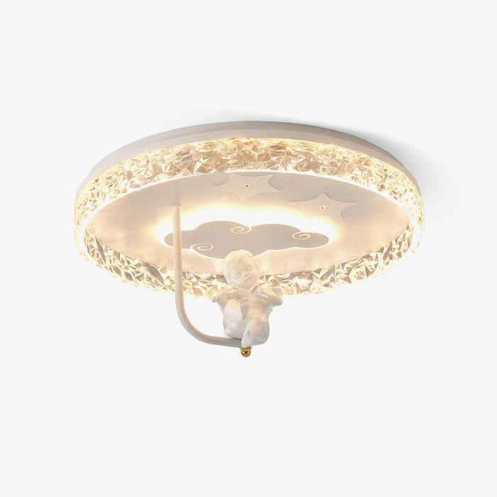 Round Carousel Children's Ceiling Lamp-DWHOME