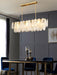 Round Cloud Glass Chandelier-DWHOME
