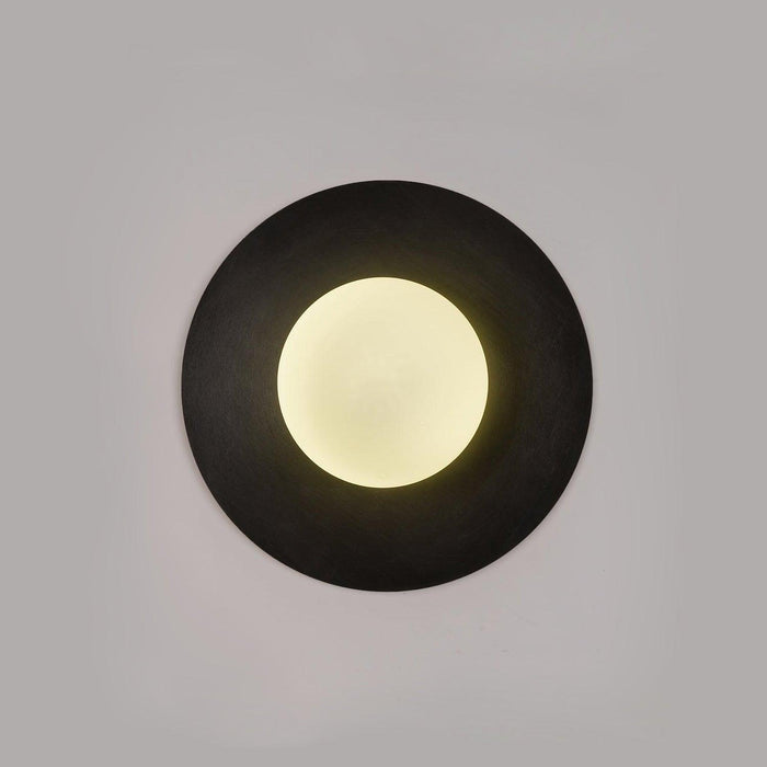 Round Glass Art Wall Lamp - DWHOME