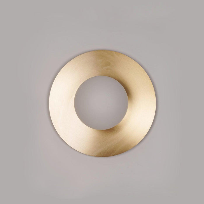 Round Glass Art Wall Lamp - DWHOME