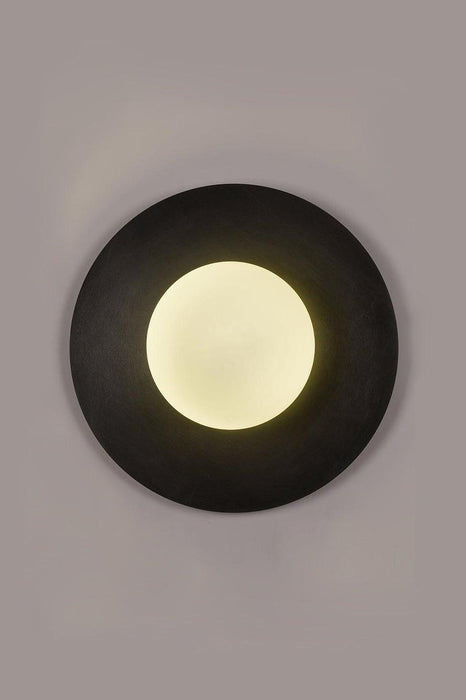 Round Glass Art Wall Lamp - DWHOME