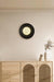 Round Glass Art Wall Lamp - DWHOME