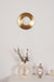 Round Glass Art Wall Lamp - DWHOME