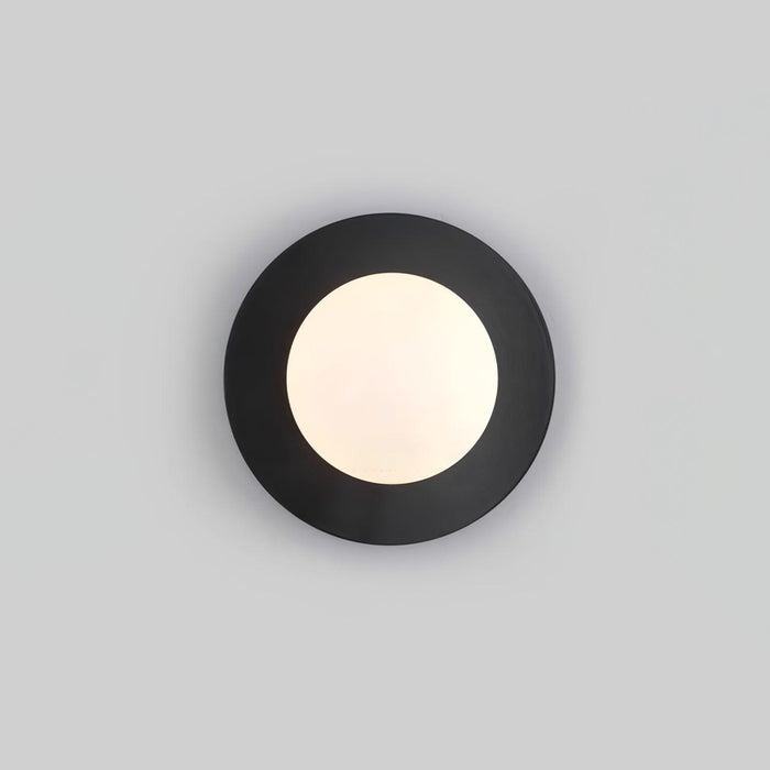 Round Glass Art Wall Lamp - DWHOME