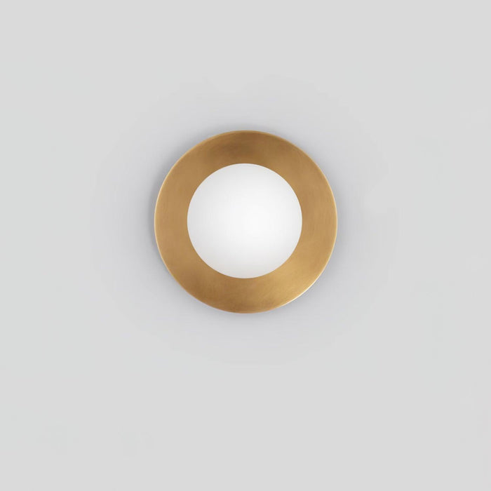 Round Glass Art Wall Lamp - DWHOME
