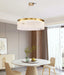 Round Halo Crystal Chandelier - DWHOME