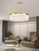 Round Halo Crystal Chandelier - DWHOME