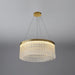 Round Halo Crystal Chandelier - DWHOME