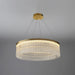 Round Halo Crystal Chandelier - DWHOME