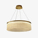 Round Halo Crystal Chandelier - DWHOME