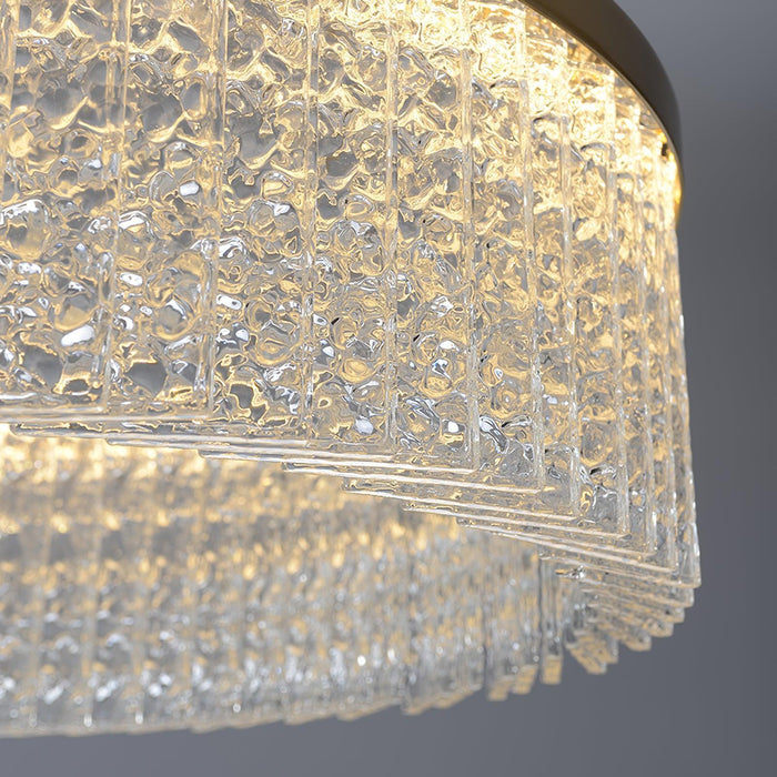 Round Halo Crystal Chandelier - DWHOME