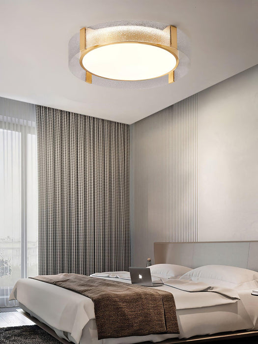 Round Low Profile Ceiling Light-DWHOME