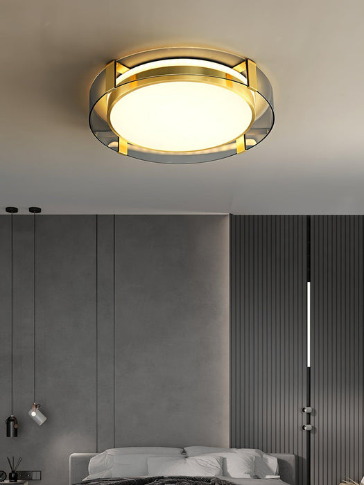 Round Low Profile Ceiling Light-DWHOME