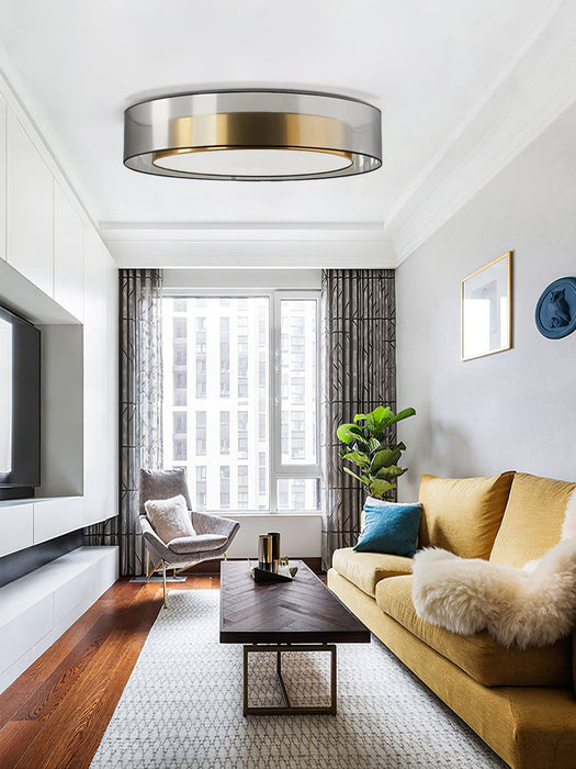 Round Low Profile Ceiling Light-DWHOME