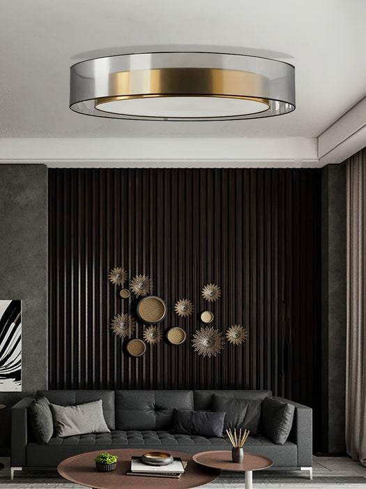 Round Low Profile Ceiling Light-DWHOME